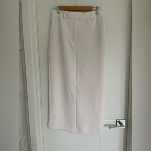 Joie cream pencil Maxi Skirt sz 6 NWT